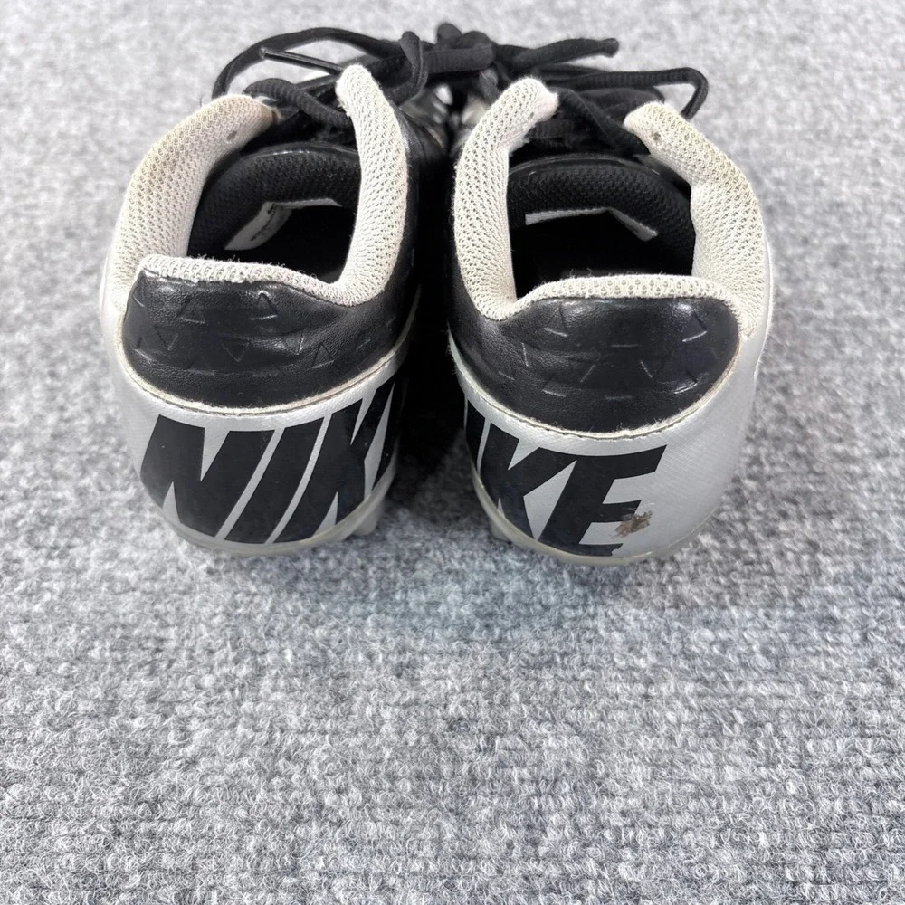 Nike Alpha Speed TD Football Cleats Black Silver Youth 2.5Y 511341-010 READ